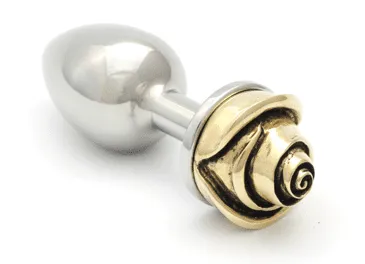 Bijou anal Rosebud modèle Bouton de Rose en taille T2 ou L
