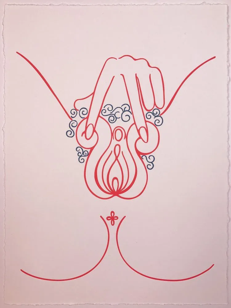 alpha channeling pussyispower main edges 9x12