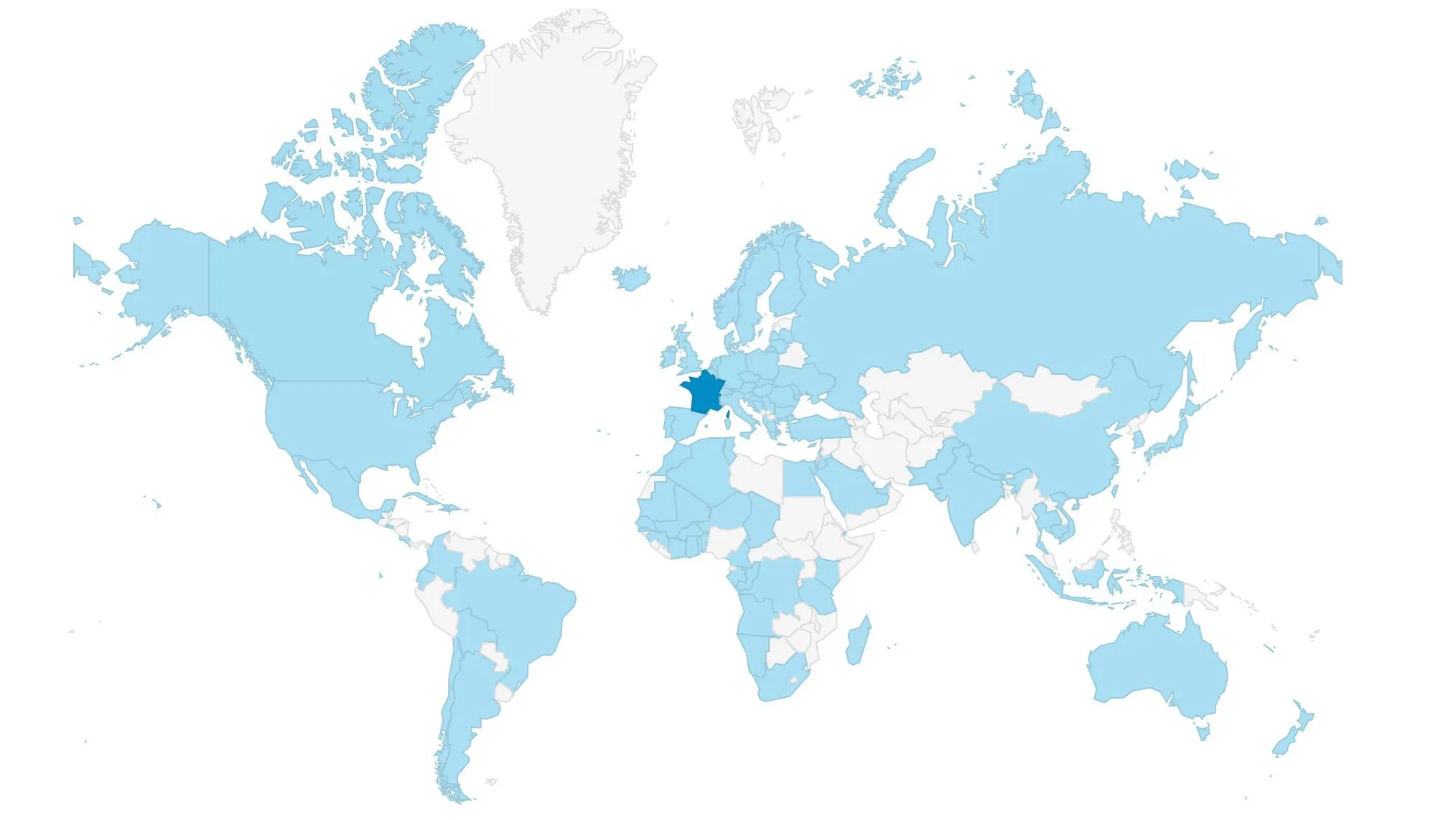 Une audience mondiale