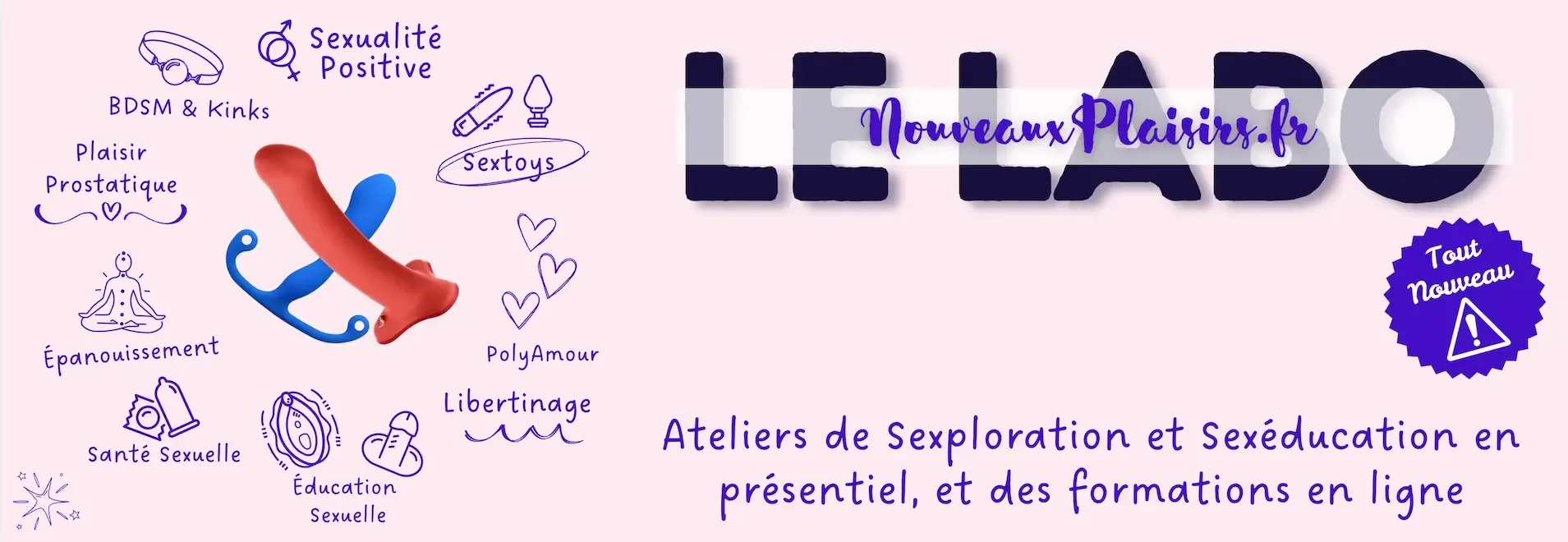 Prêt(e) à explorer un nouveau plaisir ? On fait un atelier plaisir Anal le 19 Nov en ligne !