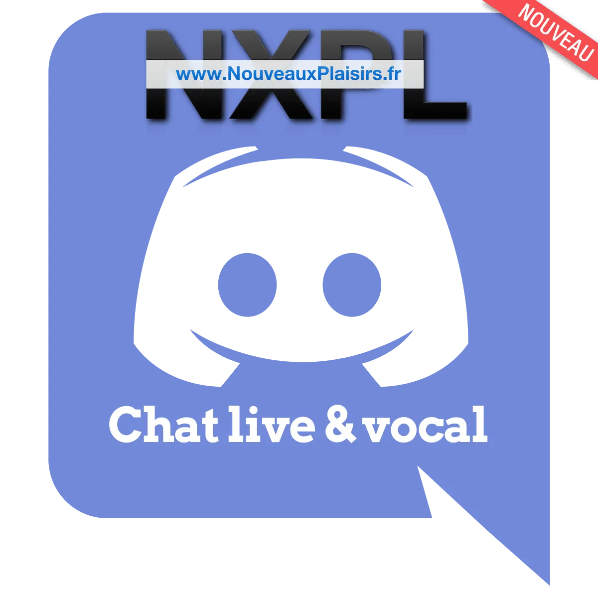 Nouvelle fonctionnalité sur NXPL : serveur de chat et vocal Discord