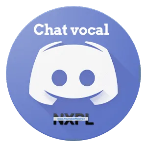 Capture d'écran d'une session de chat vocal sur le serveur Discord de Nouveaux Plaisirs