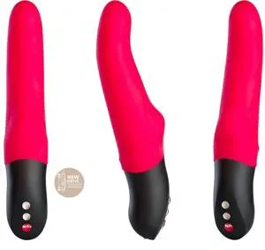 Vibromasseur Fun Factory Stronic EINS rose sous différents angles