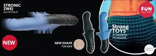 Bannière promotionnelle du pulsateur Fun Factory Stronic Zwei