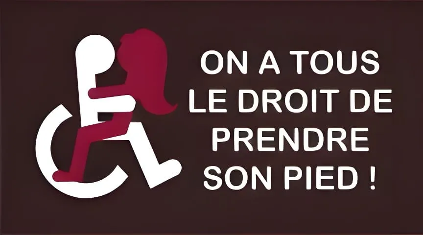 Illustration symbolisant la sexualité et le handicap pour l'épanouissement intime