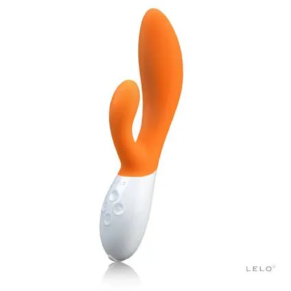 Vibromasseur rabbit Lelo INA 2 couleur orange