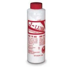 Flacon de poudre J-Lube pour lubrifiant