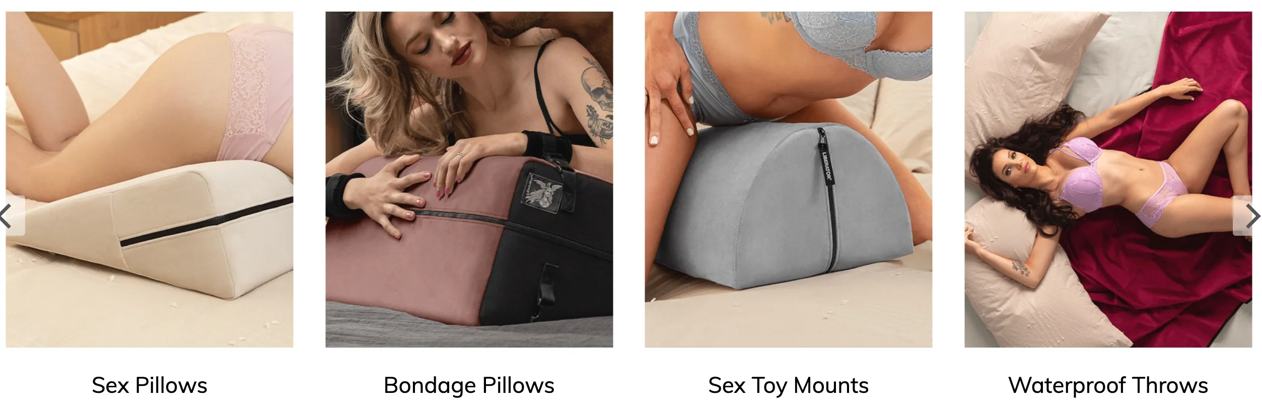 La gamme de coussins Liberator