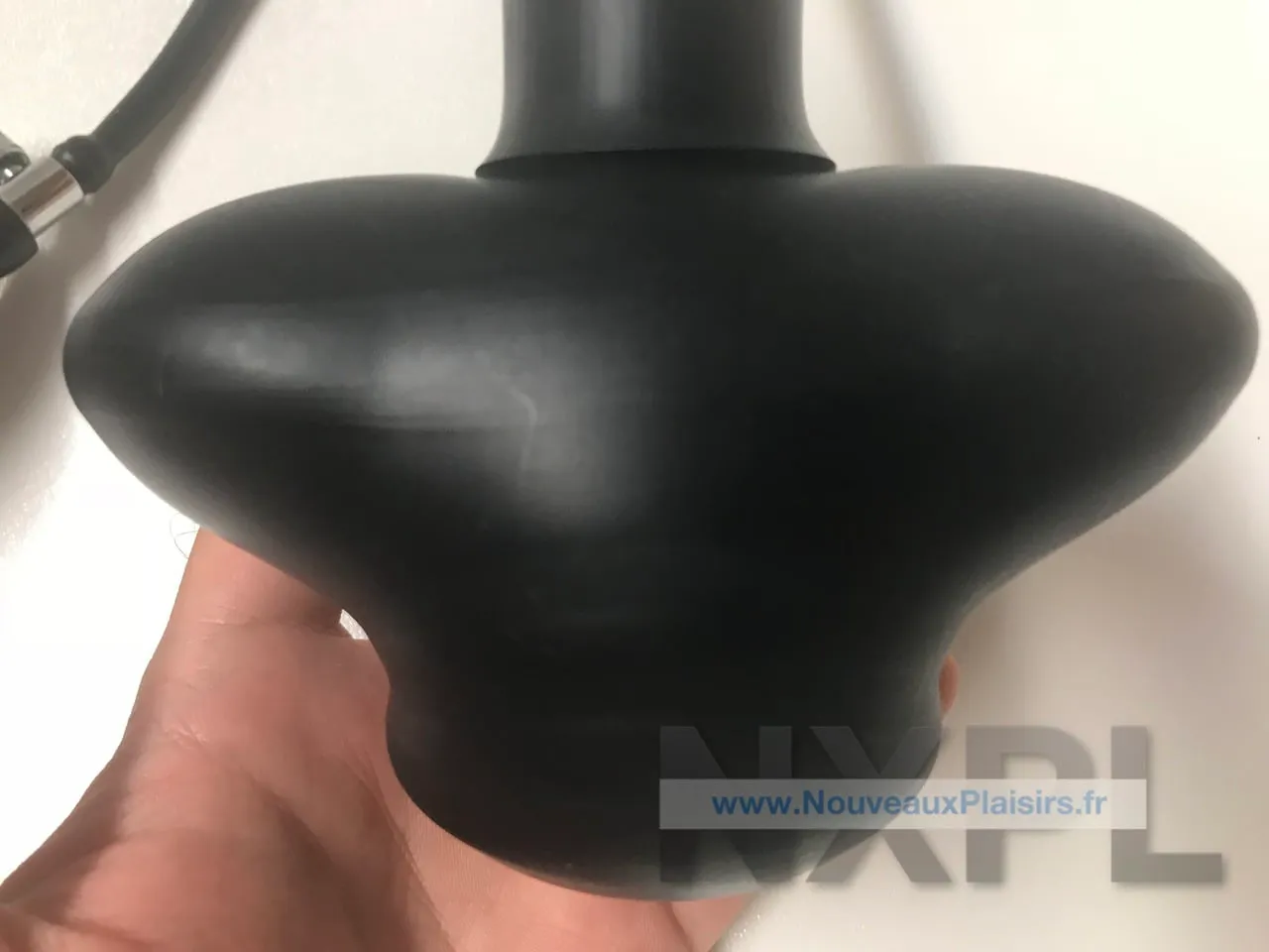 Bâillon gonflé au maximum