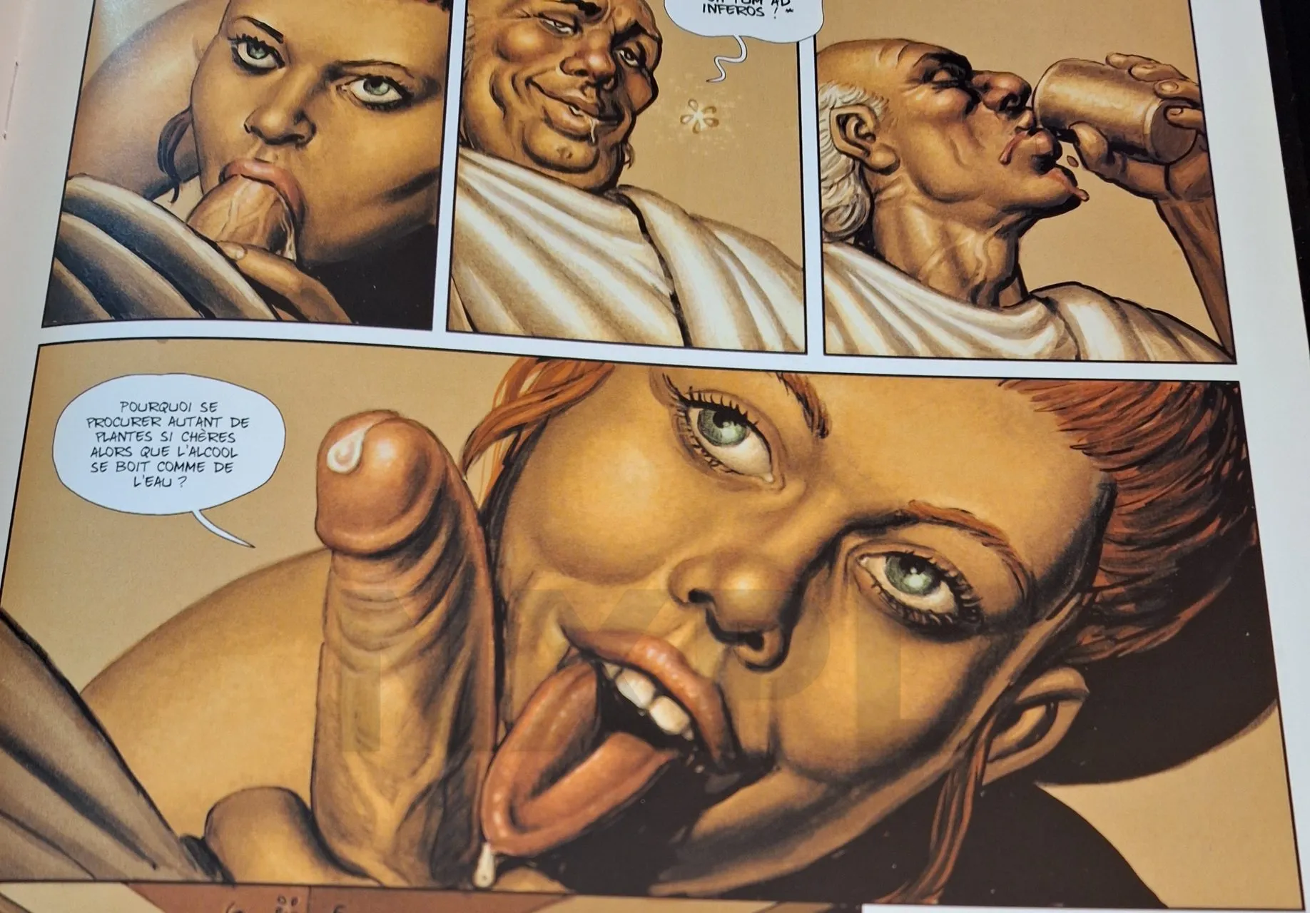 Planche érotique Inguinis Origines Tome 2