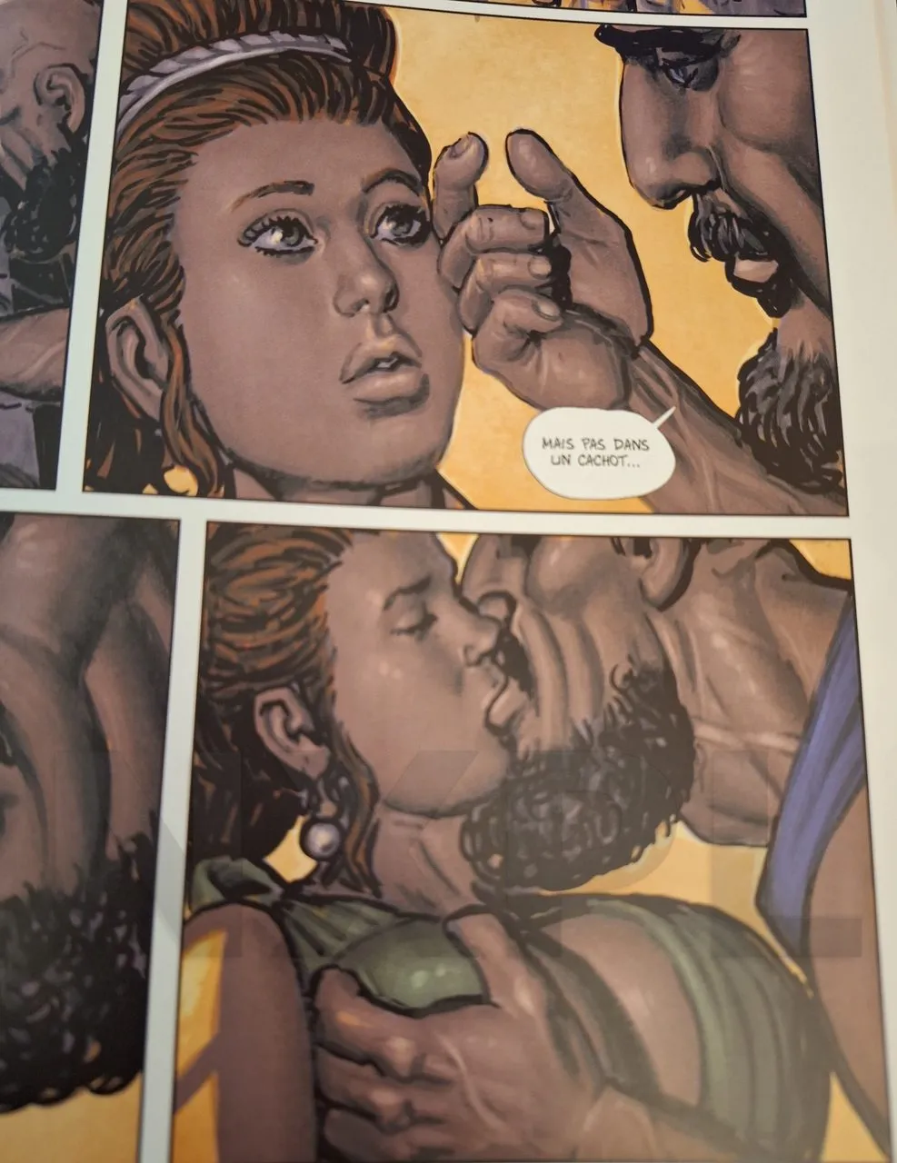 Détail des couleurs et de l'ambiance romaine