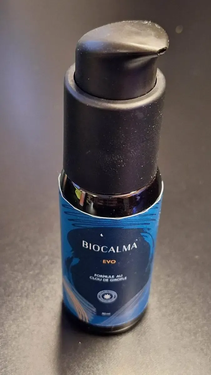 Le flacon pompe du lubrifiant EVO Retardant de Biocalma