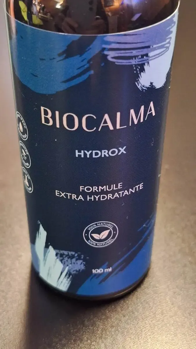 Le flacon pompe du lubrifiant Hydrox de Biocalma