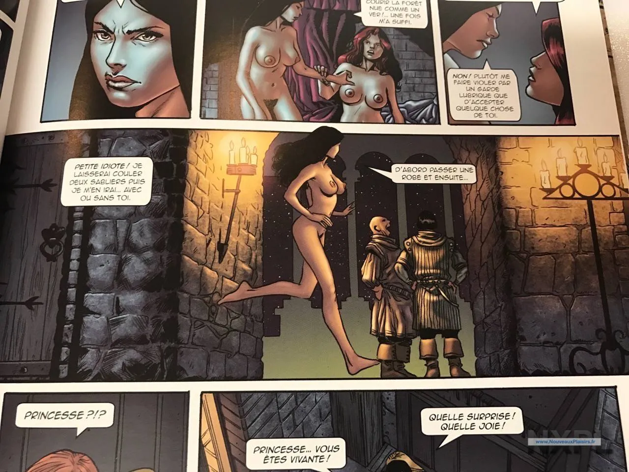 Planche de Blanche-Neige par Trif et Celestini