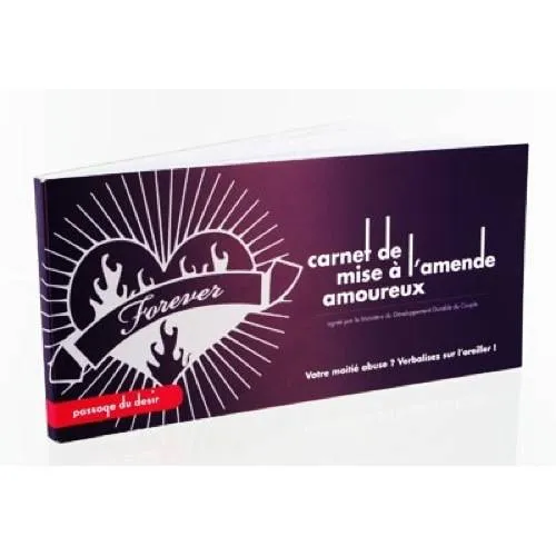 Test du Carnet de mise à l'amende amoureux