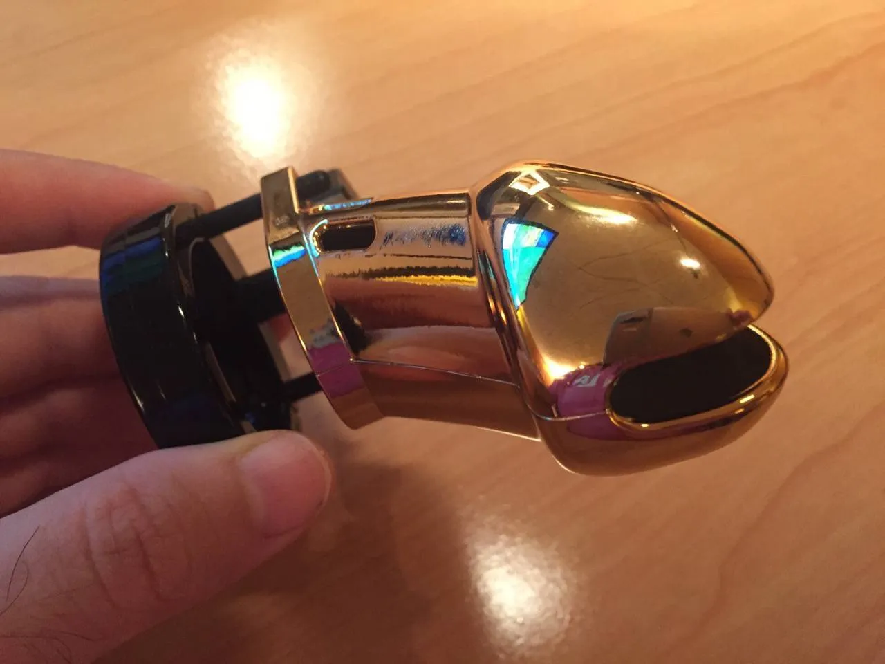 nxpl cb 6000 gold cage chastete 19