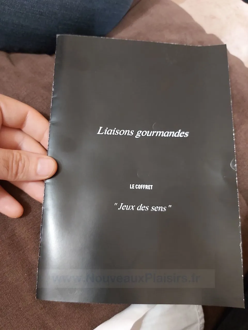 Détail des éléments du coffret des Liaisons Gourmandes