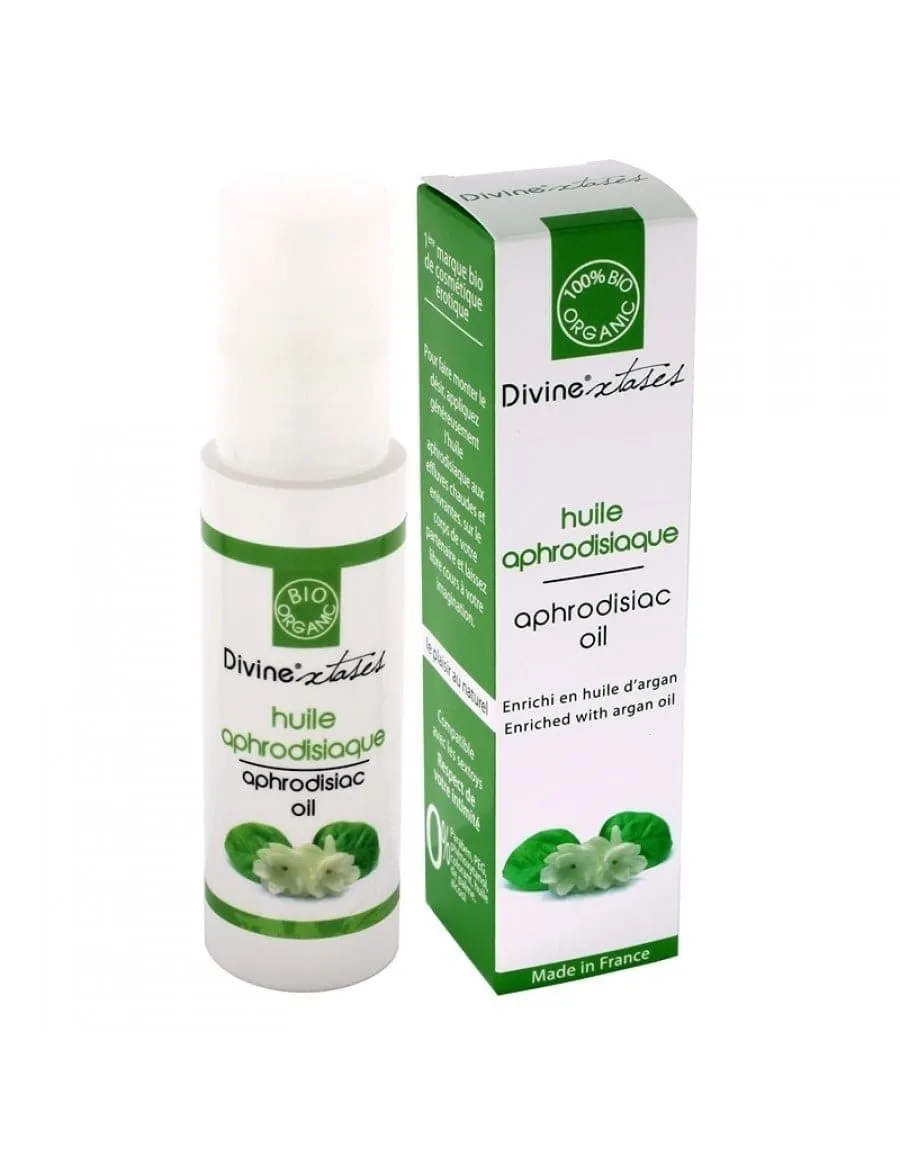 Test de l'huile de massage aphrodisiaque de Divinextases