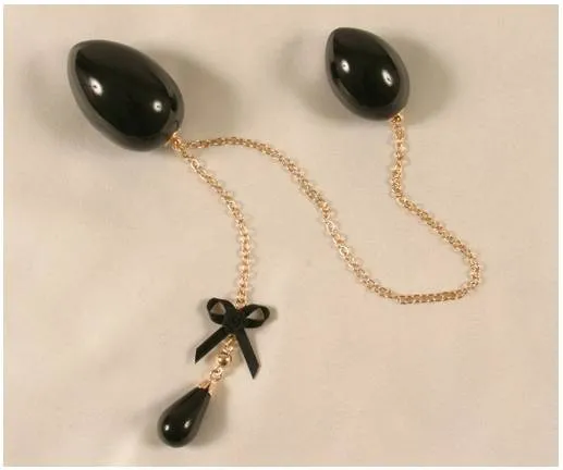 Test du bijou érotique Double Secret Pénétrant Or