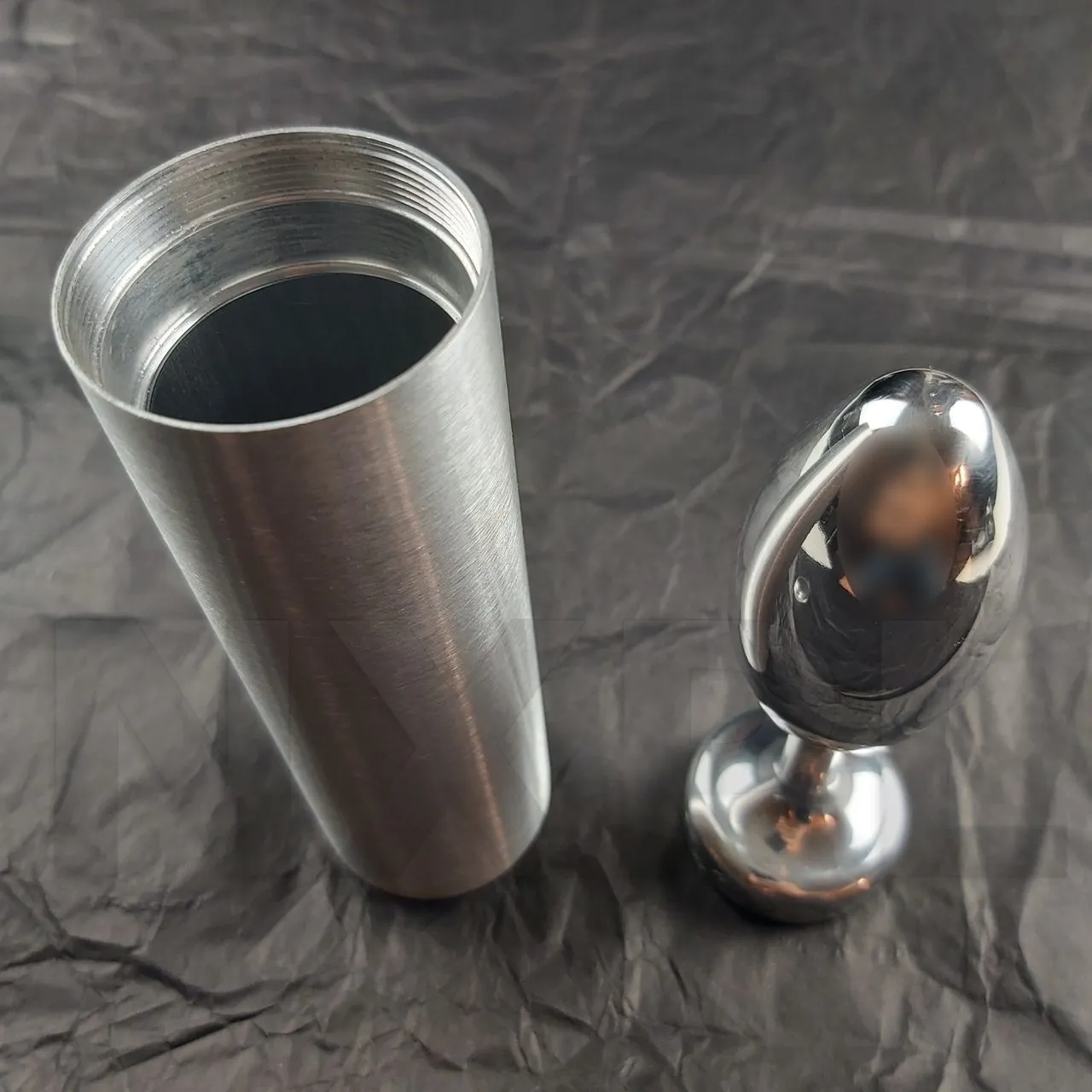 Doxy Smooth en aluminium hors de son tube