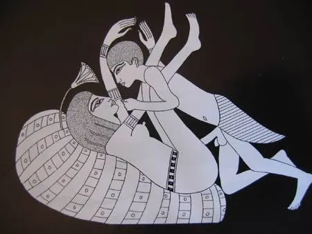 Texte érotique : L'Égyptienne