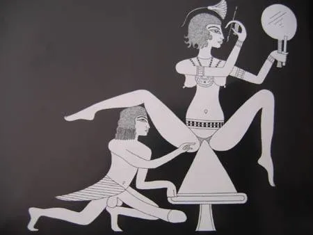 Texte érotique : L'Égyptienne