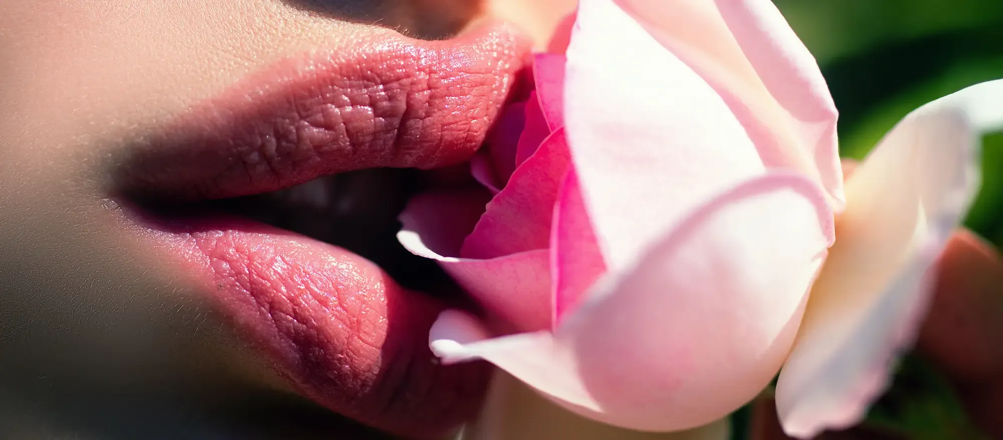  baisé posé sur une vulve en fleur 