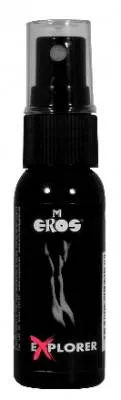 Détail du flacon spray Eros Explorer Man pour le plaisir anal