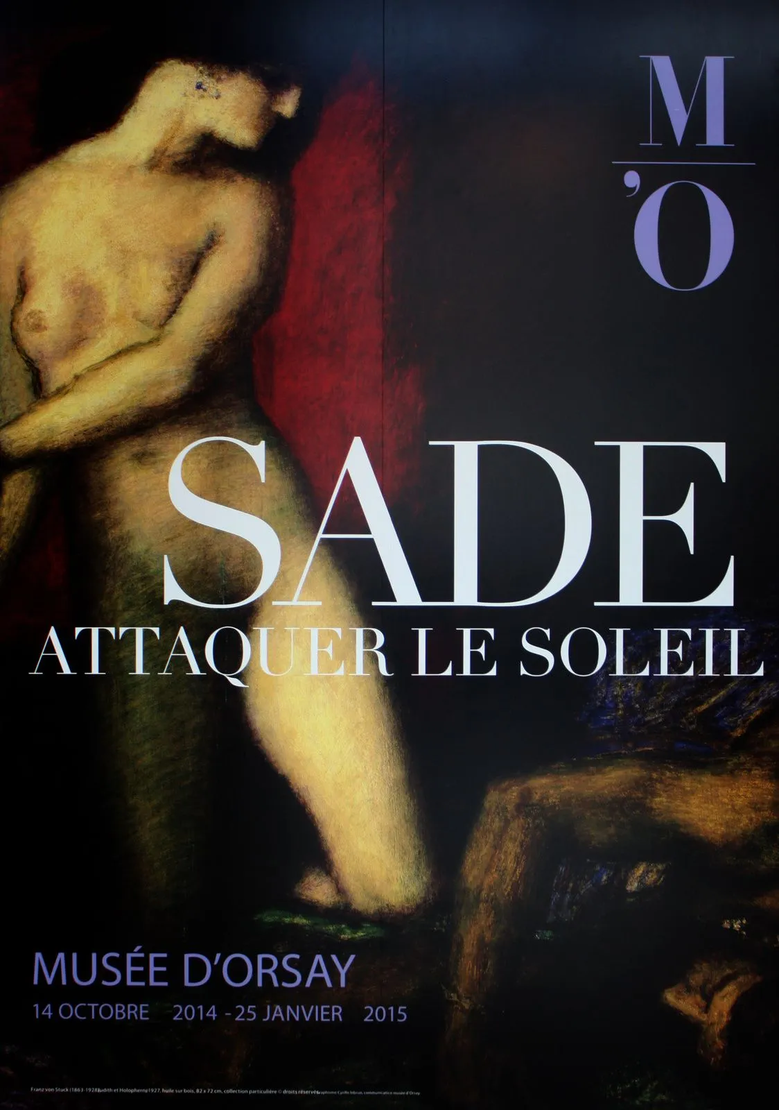 Exposition 'Sade, attaquer le Soleil' au musée d'Orsay