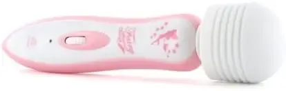 Vibromasseur Fairy Lithium, design ergonomique et tête ronde en silicone