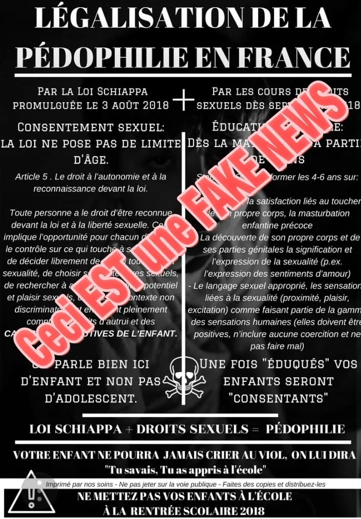 La légalisation de la pédophilie ? Non mais sérieusement ?