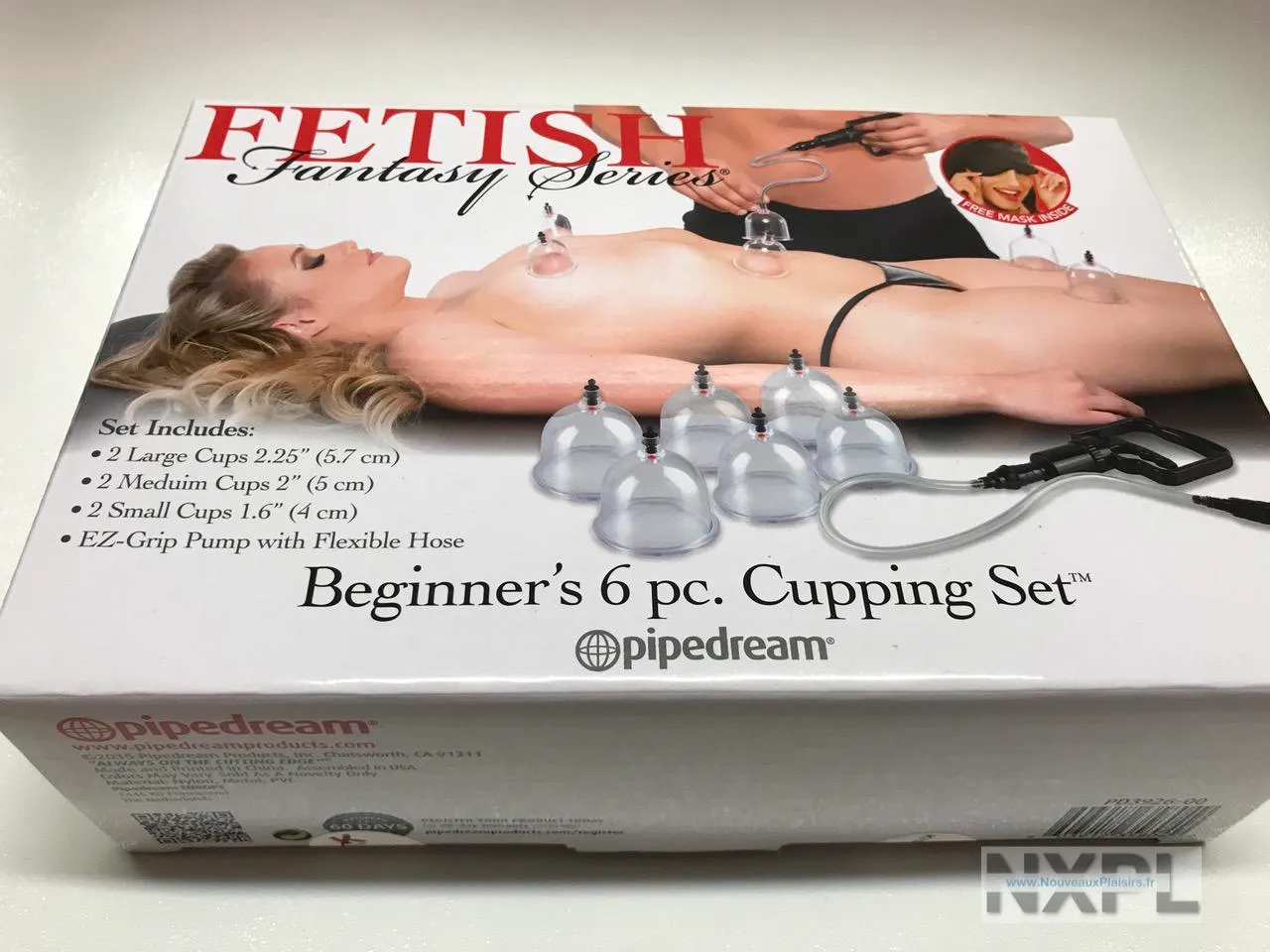 Test des coupes d'aspiration Pipedream Fetish Fantasy Cups pour stimulation sensorielle - NXPL