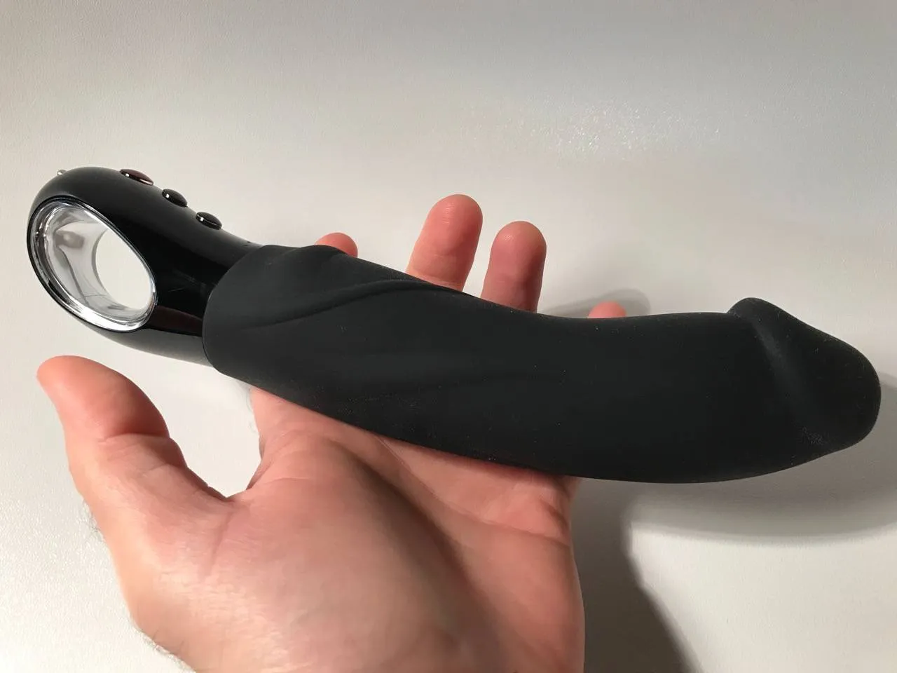 Vibromasseur Fun Factory Big Boss G4, interface de contrôle