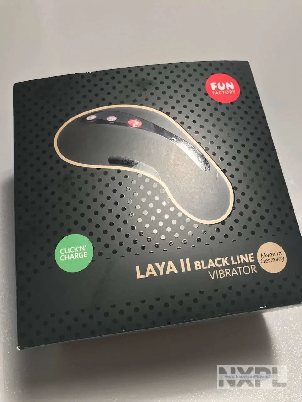 Test du stimulateur clitoridien Fun Factory Laya 2 Blackline