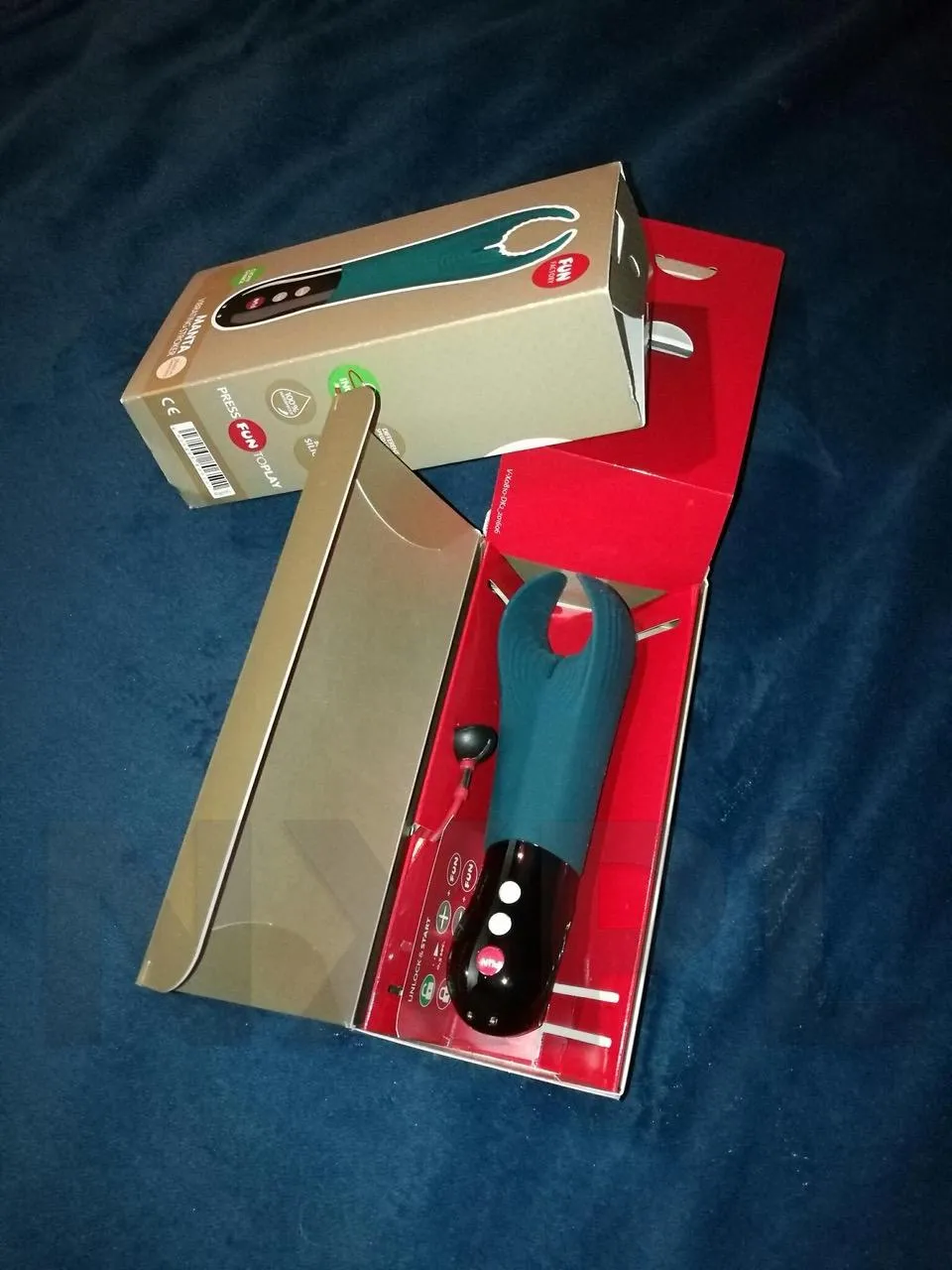 Test du Vibromasseur de couple et pour homme Fun Factory Manta - NXPL