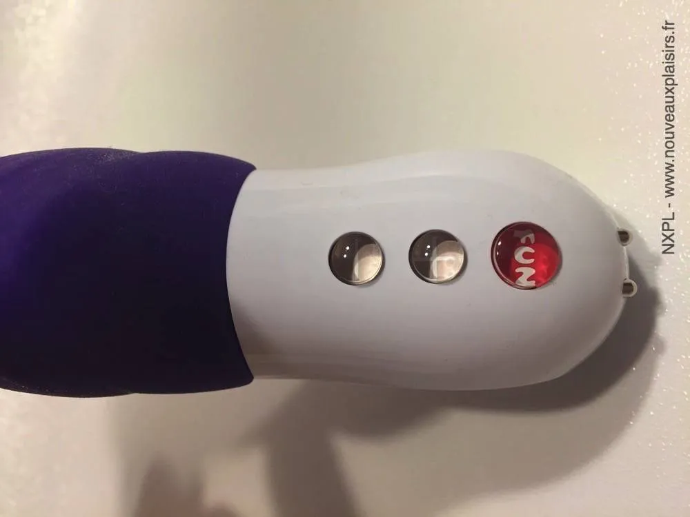 Les boutons de contrôle du Fun Factory Tiger G5