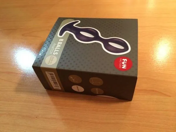 Boîte d'emballage du plug anal B Balls de Fun Factory