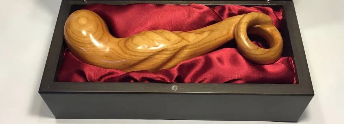 Présentation du godemichet point G ultime 'Adam'