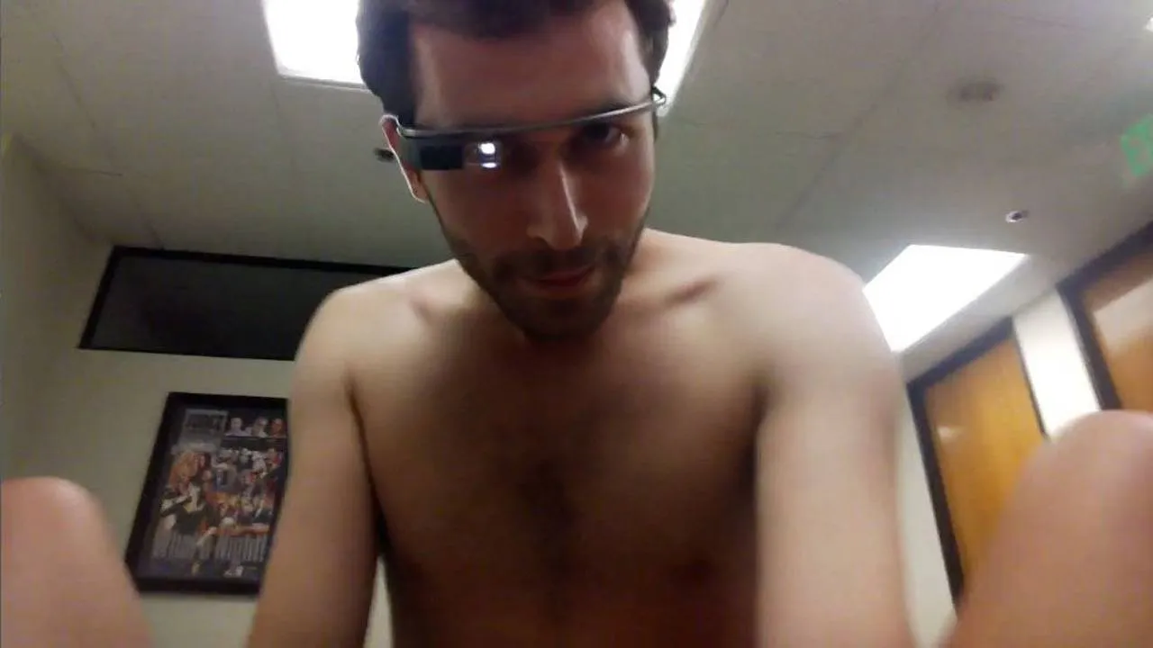 Les Google Glass et le porn, démo de James Dean