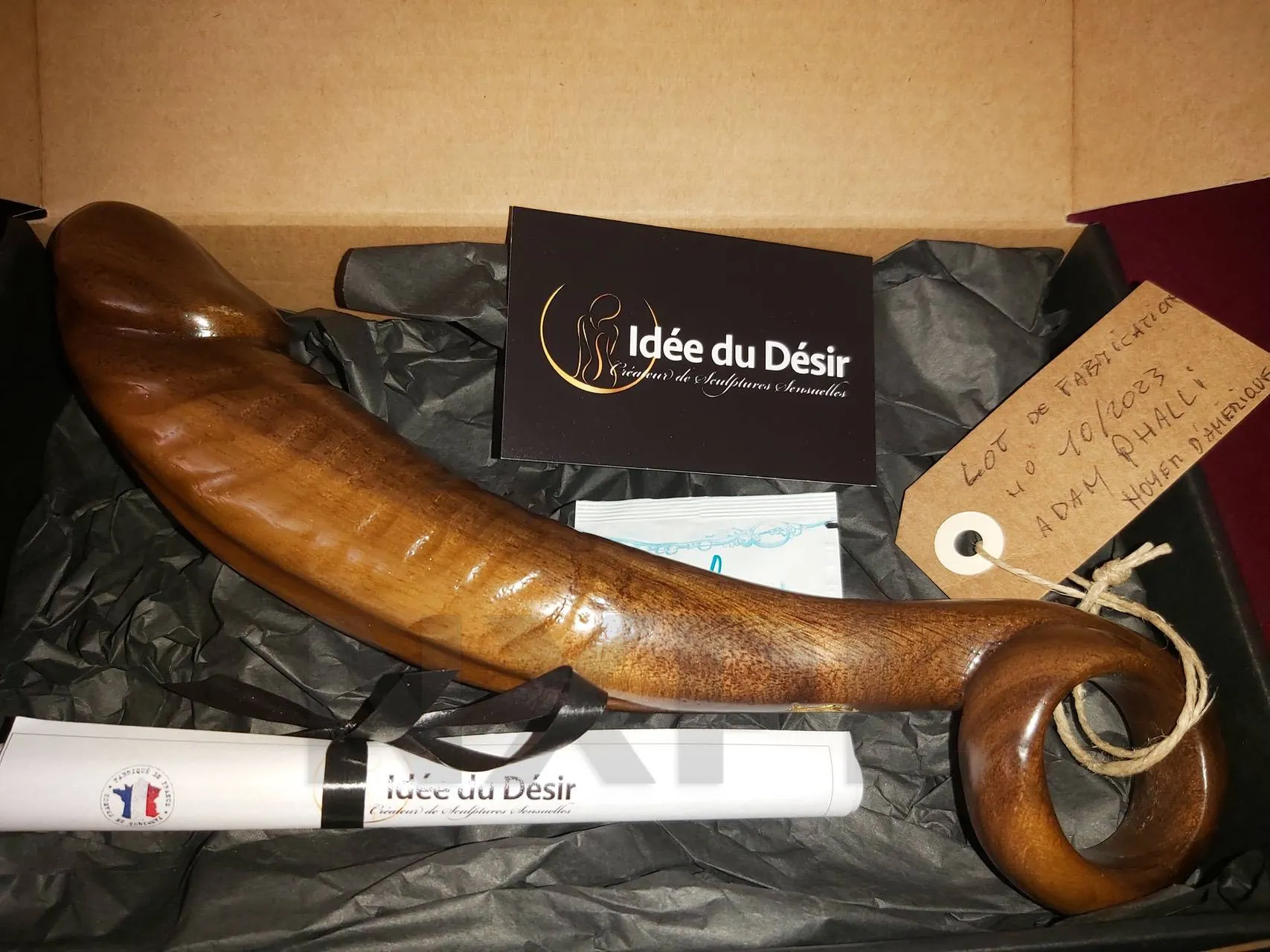 Test du godemichet Idée du Désir Adam Phalli