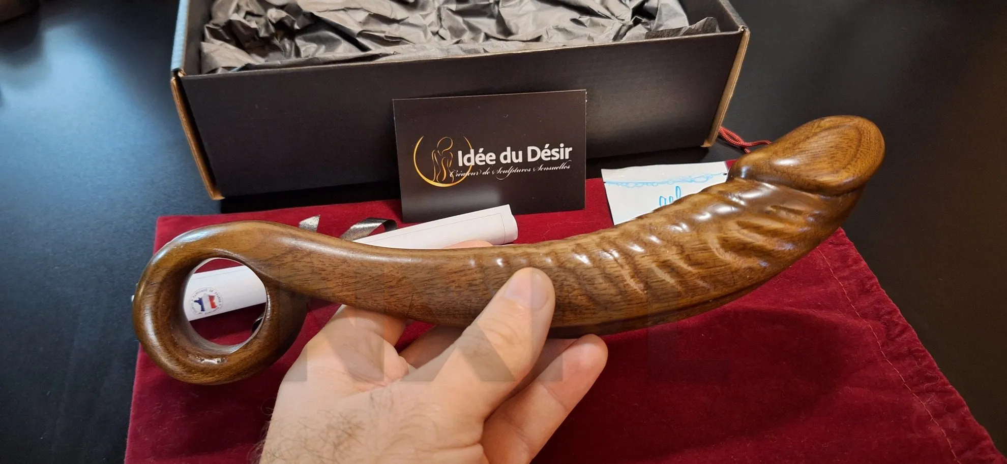 Test du godemichet Idée du Désir Adam Phalli