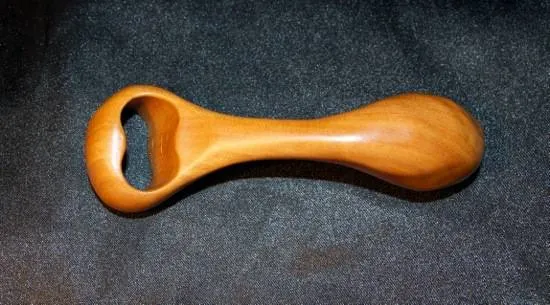 Godemichet l'Orchidée d'Idée du Désir en bois de cerisier