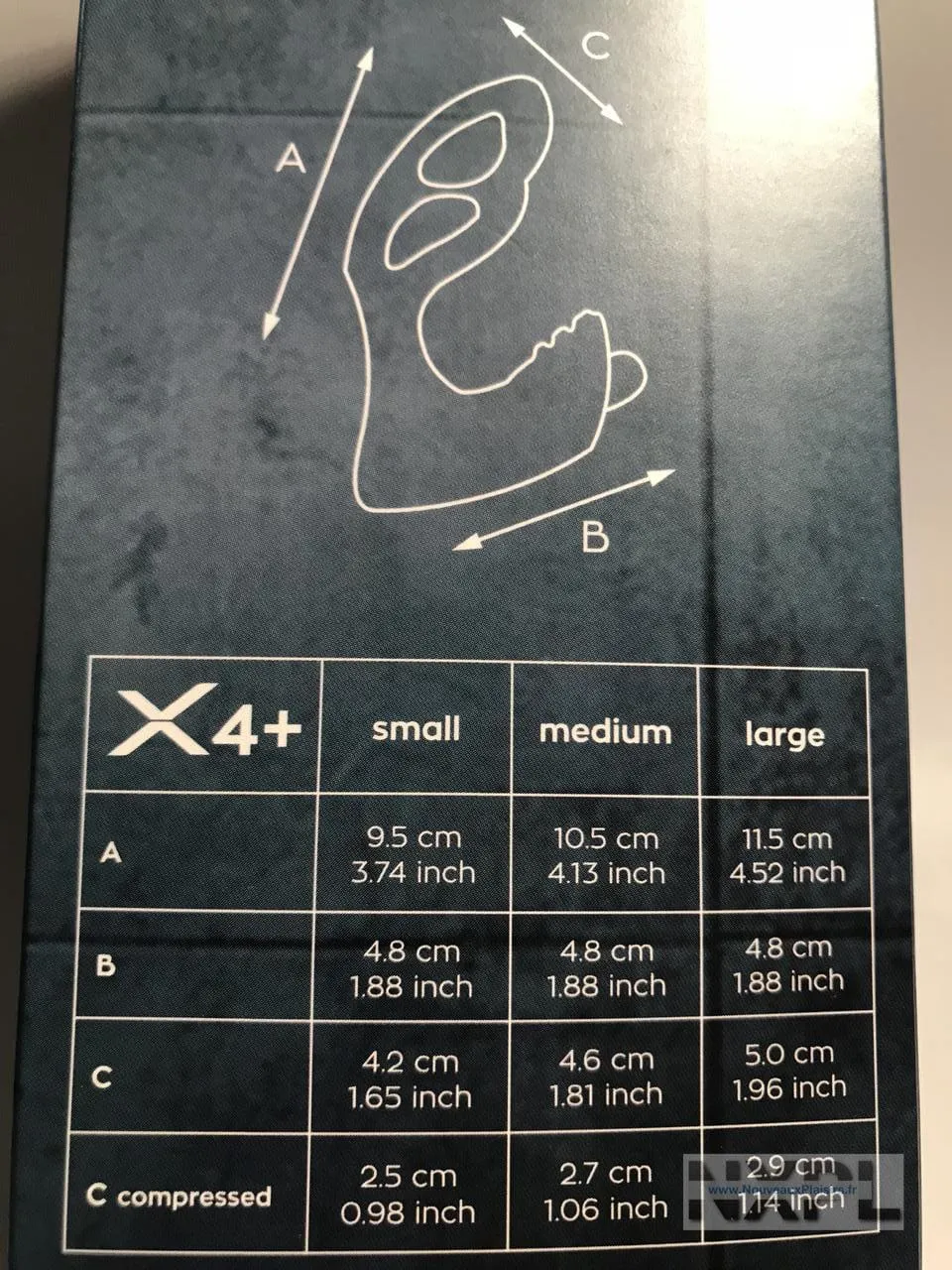 Contenu de la boîte du Joy Division XPander 4+