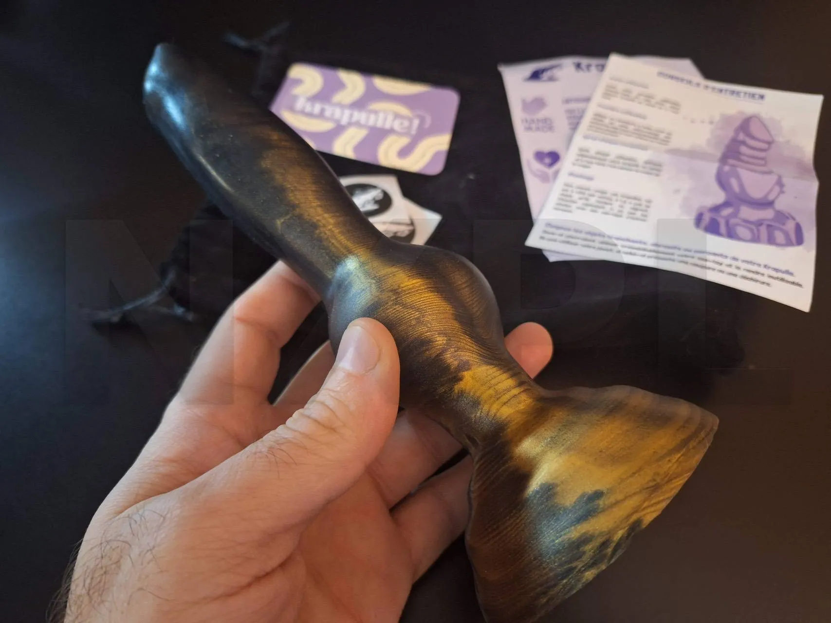 Test du godemichet Krapulle Klaus