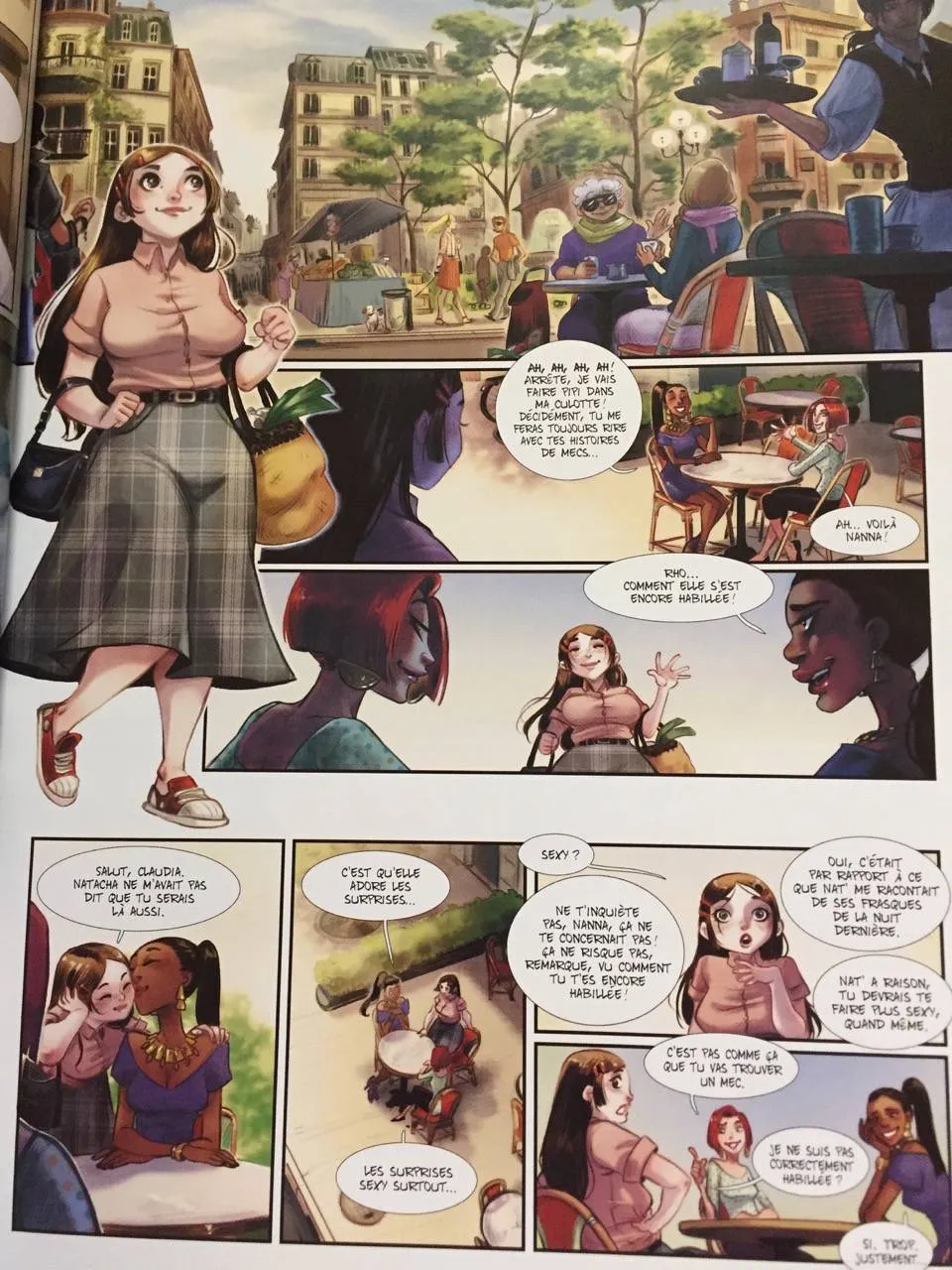 La déesse de Katian Even et Nephyla aux éditions Tabou