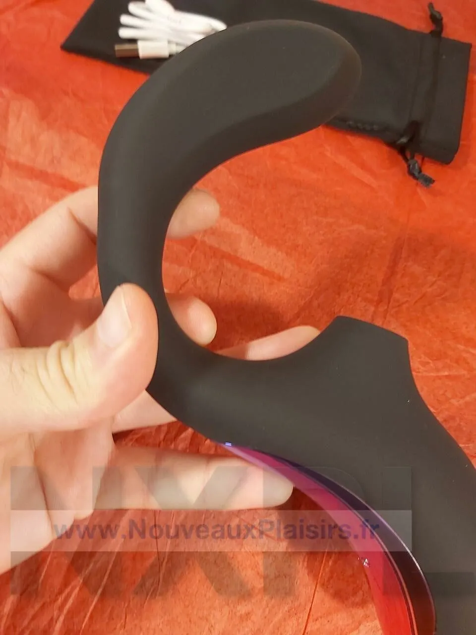 Vue de la partie vaginale souple du Lelo Enigma