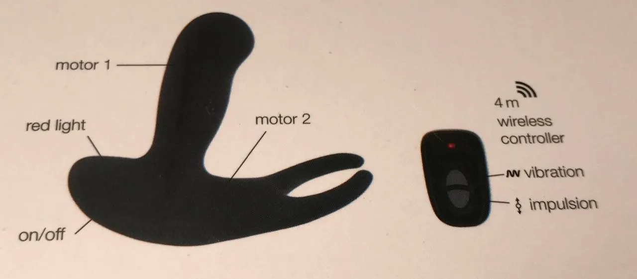 Illustrations des fonctionnalités sur la boîte du Love To Love HIM