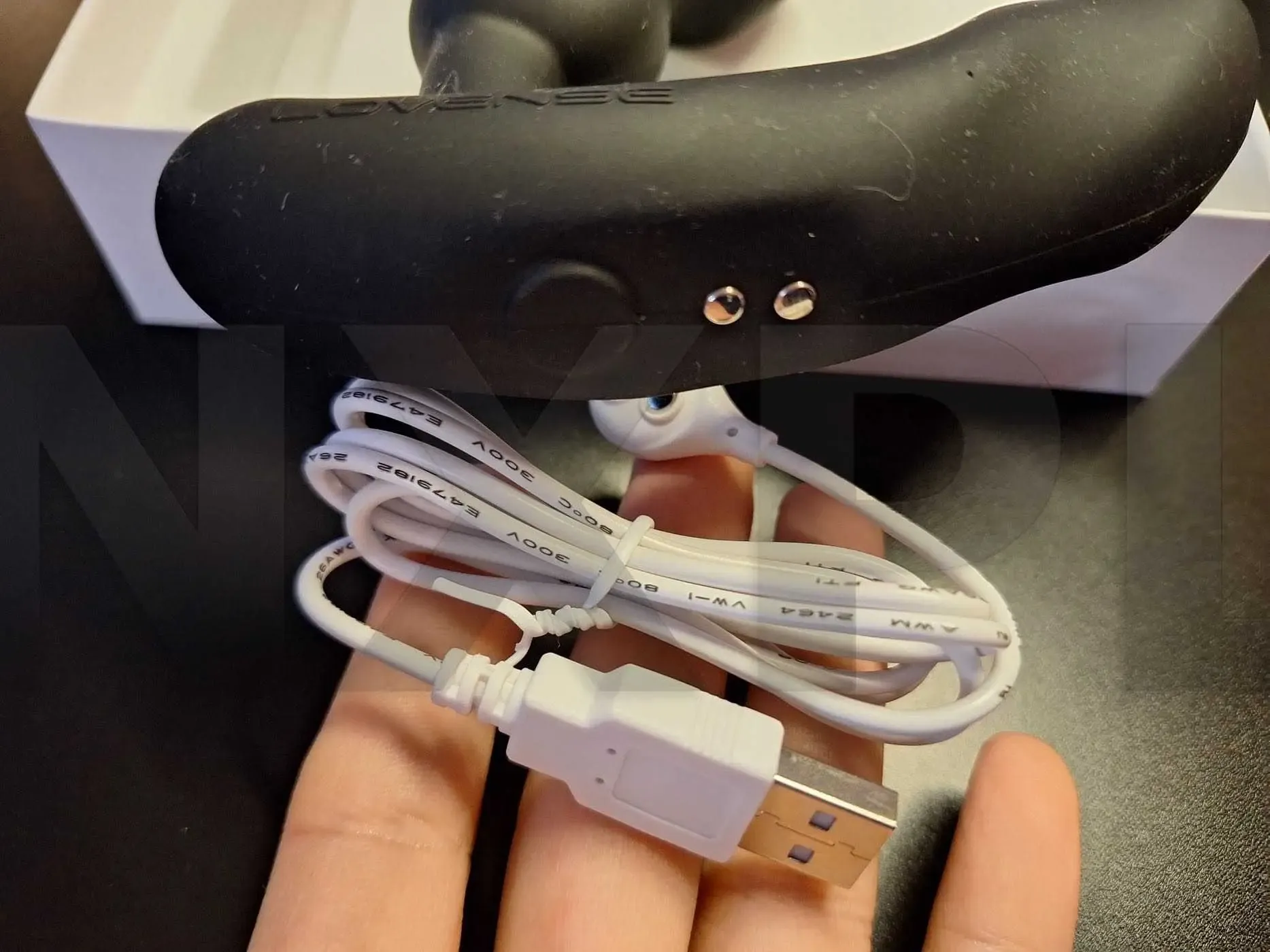 Système de chargement magnétique du Lovense Edge
2