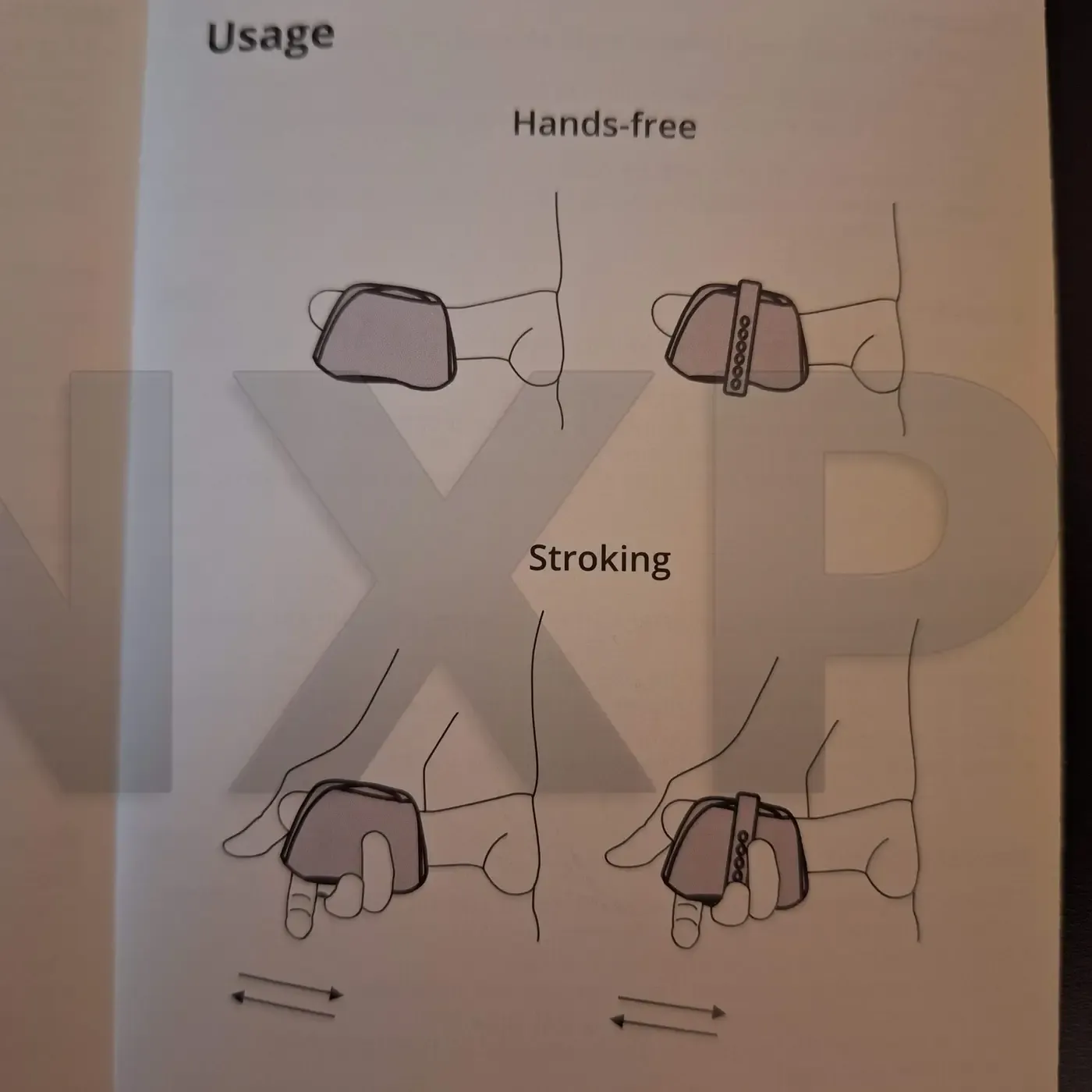 Focus sur la zone de stimulation du masturbateur Lovense Gush 2