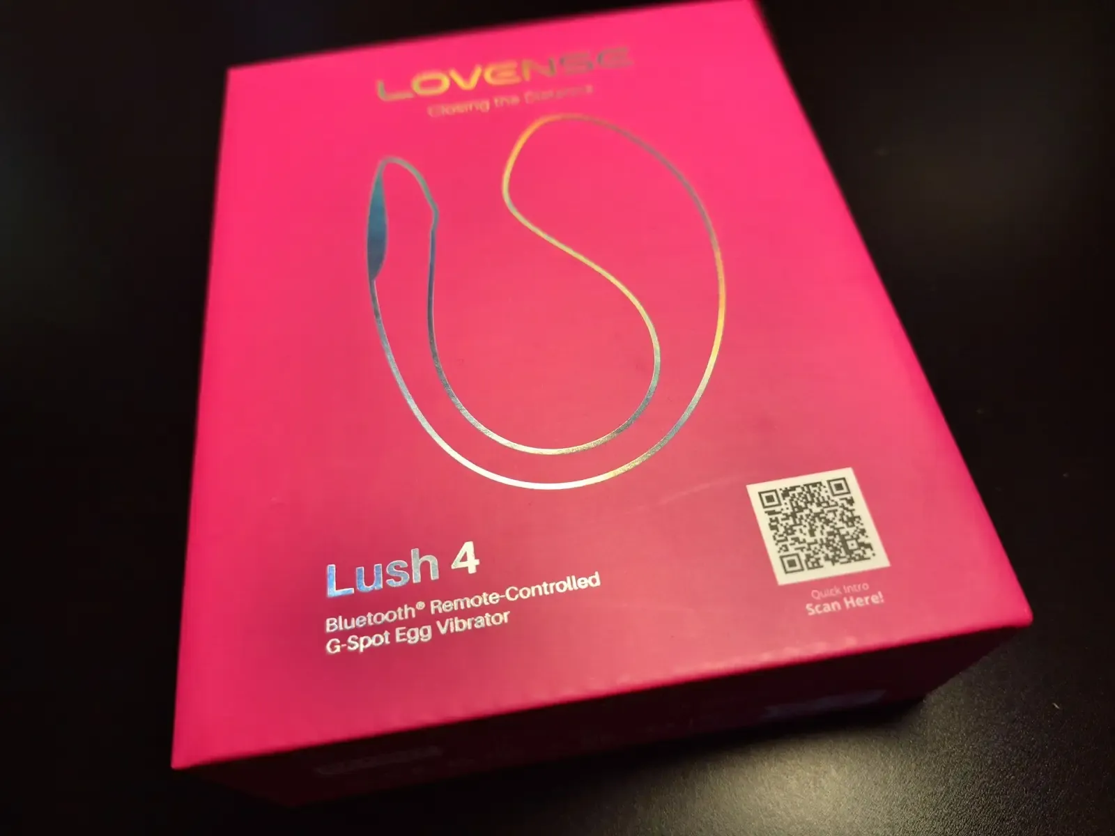 La boite du Lovense Lush 4